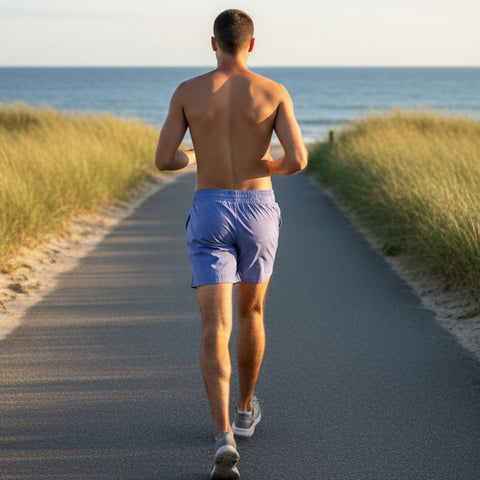 Athletic / Lounge Short: Navy