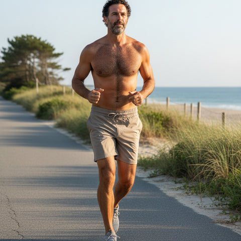Athletic / Lounge Short: Light Military