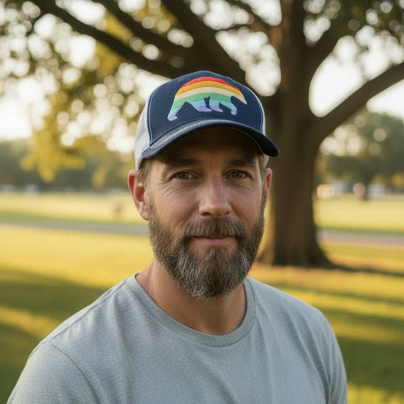 Trucker Cap Bear: Navy