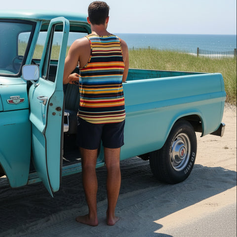 Printed Tank: Multi-Stripe