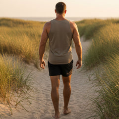 Athletic / Lounge Tank: Light Military