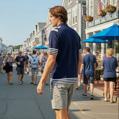 Soho Polo S/S: Maritime Blue