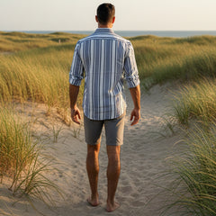 Meryl Linen Shirt L/S: White