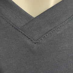 Thibault V-Neck T-Shirt S/S: Denim