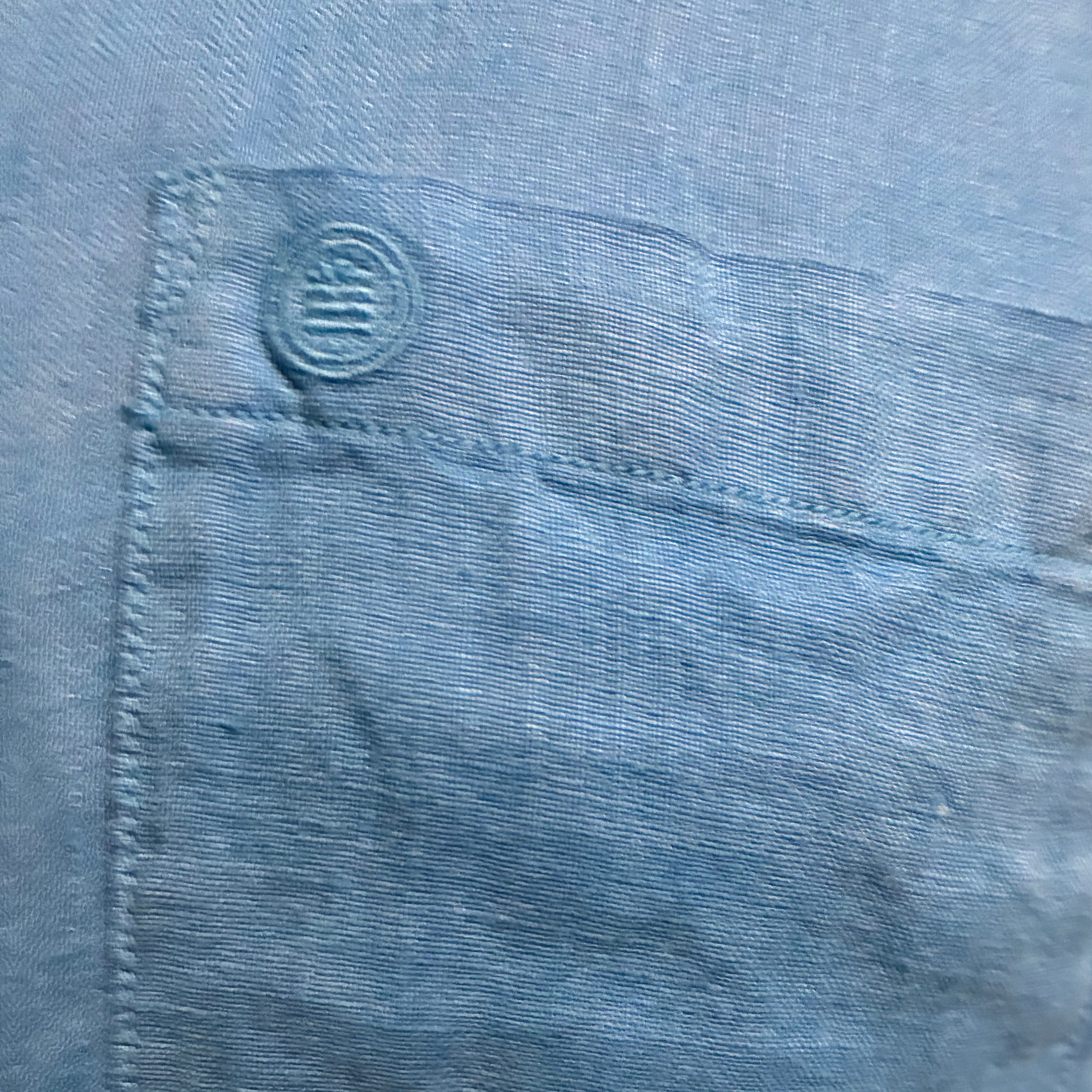 Solid Linen Shirt S/S: Pool