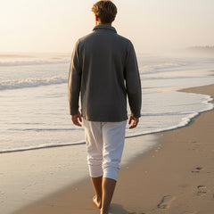 Lance Polo L/S: Stone