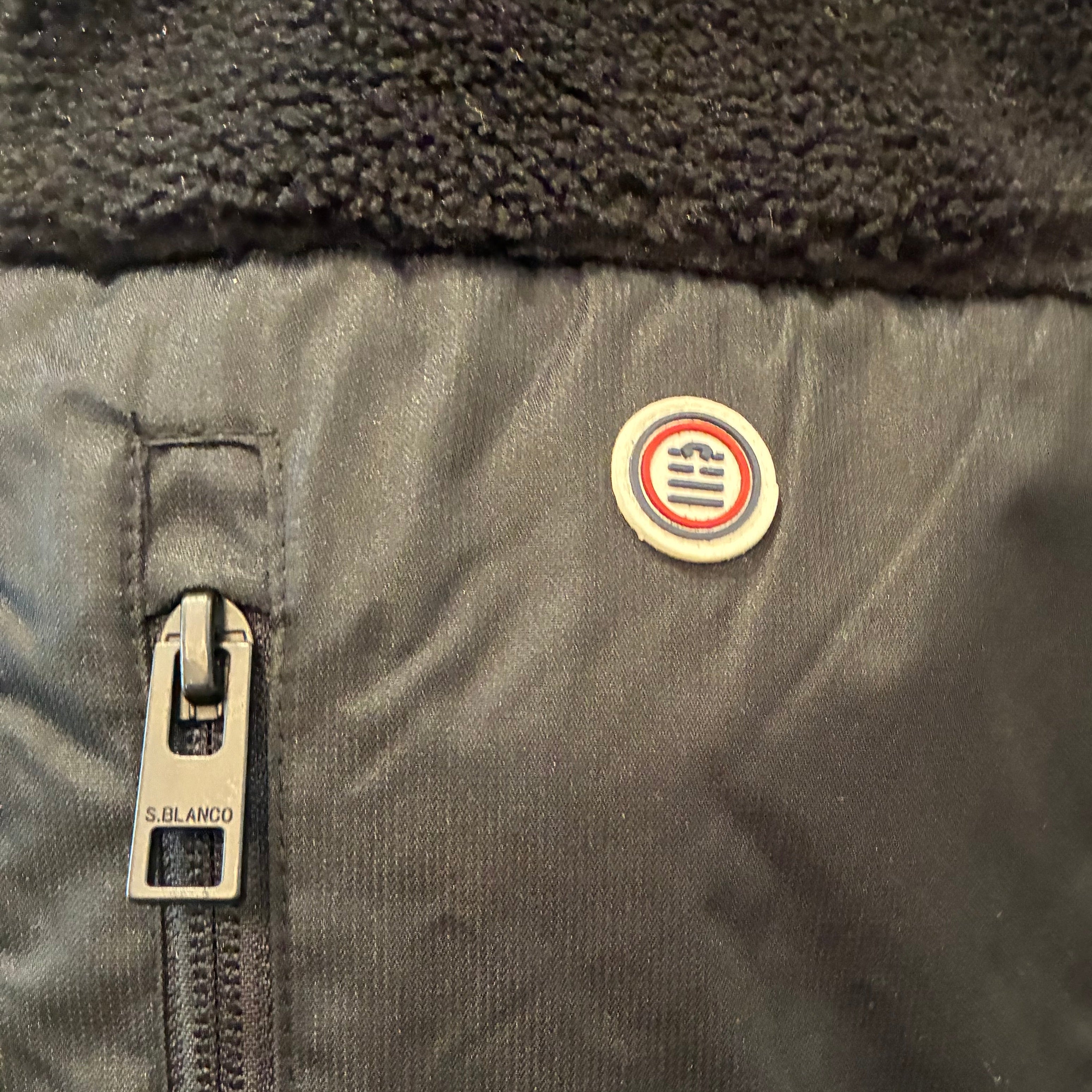 Montreal Sleeveless Fleece Vest: Black