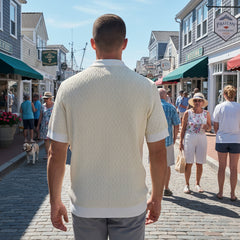 Islington Polo S/S: Antique White
