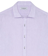 Linen Jonas Shirt L/S: Lilac