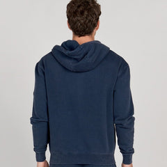 Full Zip Fleece Sacha Hoodie: Navy