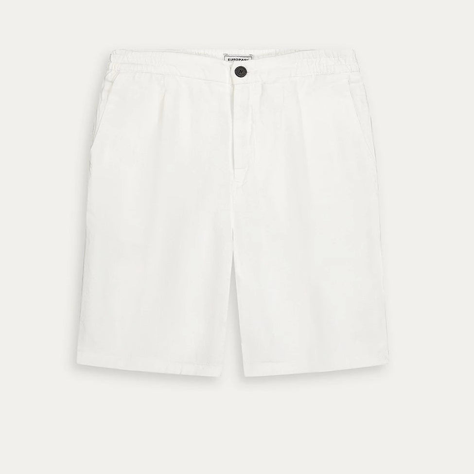 Memphis Linen Short: White