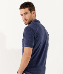 Terry Mitch Polo S/S: Navy