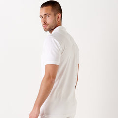 Terry Mitch Polo S/S: White