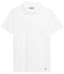 Terry Mitch Polo S/S: White