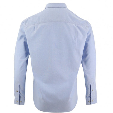 Solid Shirt L/S: Blue
