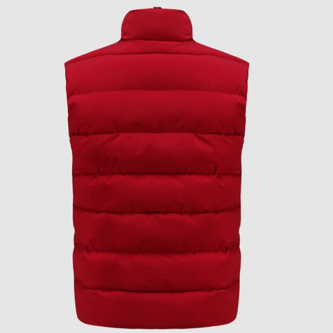 Puffer Vest: Red