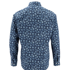 Bloom Diversity Print Shirt L/S: Storm