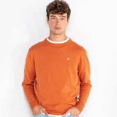 Crew Neck Maximus Sweater L/S: Orange