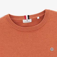 Crew Neck Maximus Sweater L/S: Orange