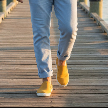 Classic Canvas Loafer: Curry