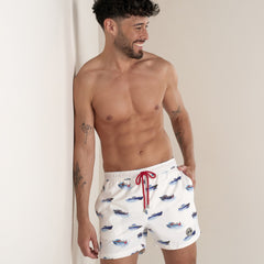 Boat Print RIVE Swim: Ocean