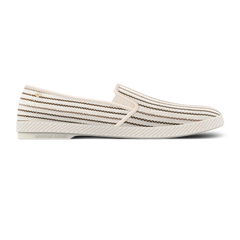 Grekos Brown Linen Slip On