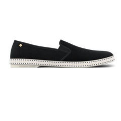 Classic Canvas Loafer: Black