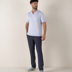 Linen Roma Pant: Navy