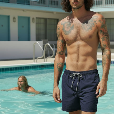 Soft Swim: Navy