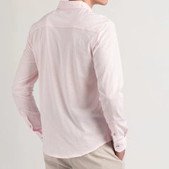 Stuart Jersey Shirt L/S: Pink