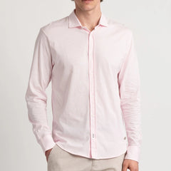Stuart Jersey Shirt L/S: Pink