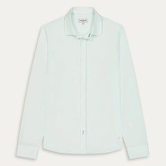 Stuart Jersey Shirt L/S: Aqua