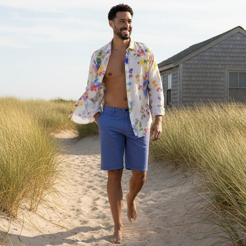 Texas Slim Short: Ocean