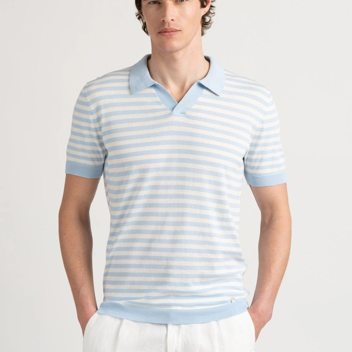 Tibo Polo S/S: Sky Blue