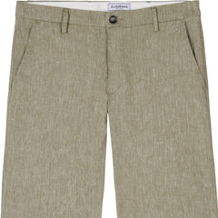 Turner Stretch Linen Short: Khaki