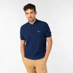 Polo Collar Sweater S/S: Navy