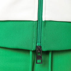 "PLAY" Track Jacket: Field Green