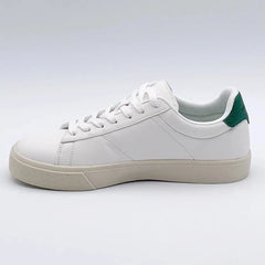 "PLAY" Sneaker: White