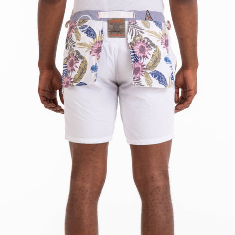 Palm Springs Short 7": White