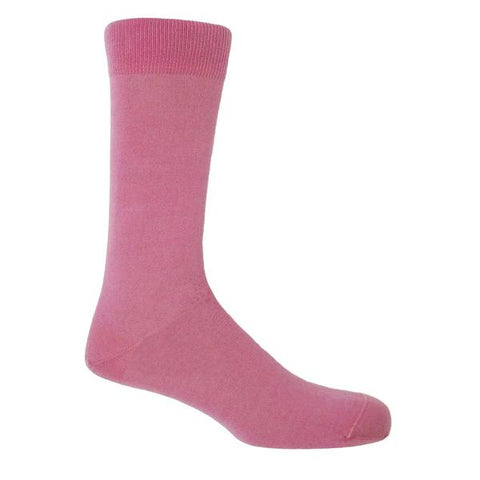 Classic Men's Sock: Pink