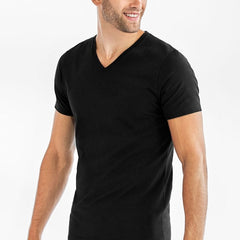 V-Neck T-Shirt 2 Pack: Black