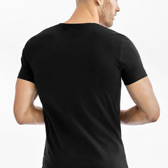 V-Neck T-Shirt 2 Pack: Black