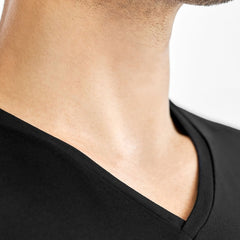 V-Neck T-Shirt 2 Pack: Black