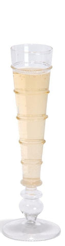 Verre Champagne Flute: Rings