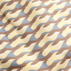 Wavista Print Swim Trunk: Yellow