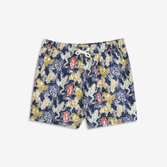 Poisoned Frog Swim Trunk: Navy