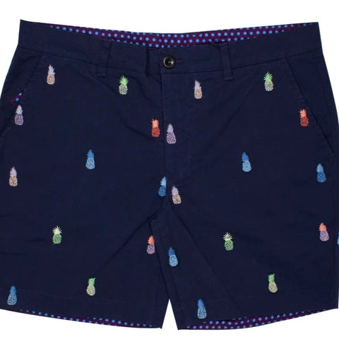 Edward Pineapple Short: Navy