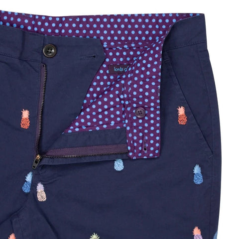 Edward Pineapple Short: Navy