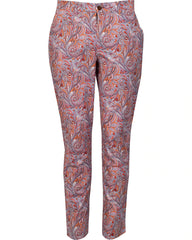 Charles Parasol Paisley Pant: Neapolitan