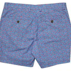 John Flamingos Short: Blue